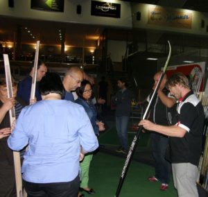 Tisková konference v Erpet Golf Centru – představení lyží